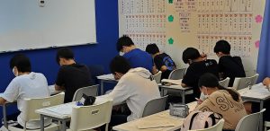 模擬テストの風景